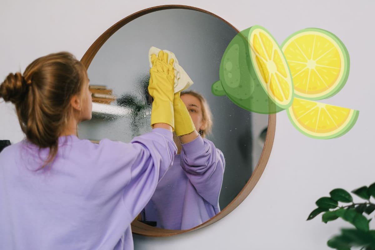 El limón no solo sirve para cocinar: así puedes usar su jugo para limpiar los espejos y dejar un acabado brillante sin productos costosos