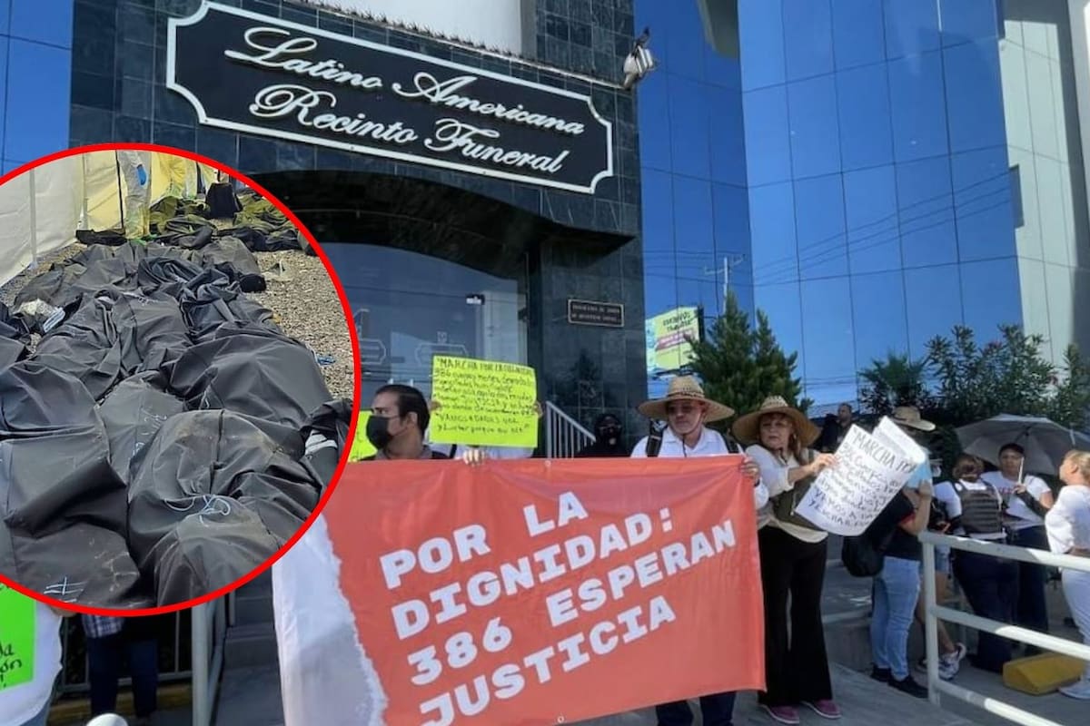 Familiares de víctimas del crematorio Plenitud exigen justicia en Ciudad Juárez