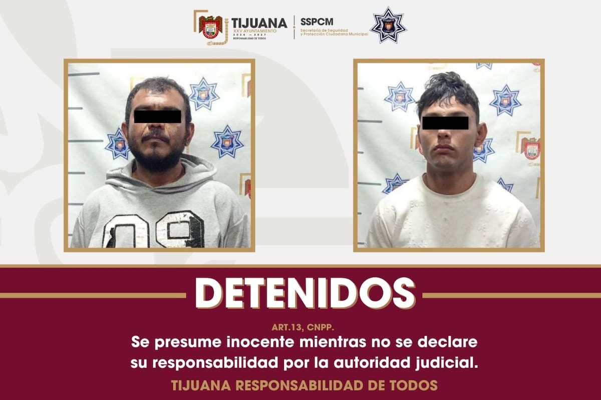 Detienen a dos presuntos agresores tras allanamiento en Mariano Matamoros Sur