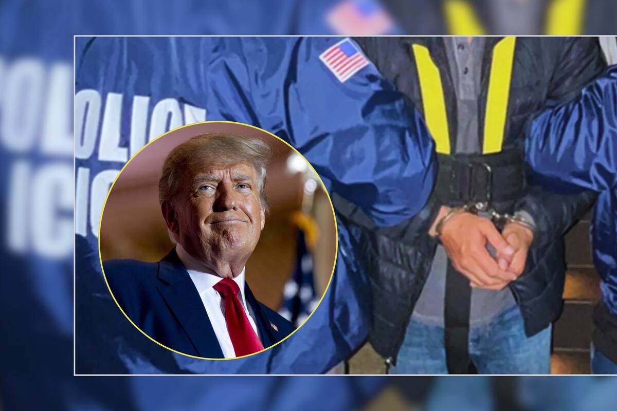 Trump afirma que “casi la mitad” de migrantes detenidos son “criminales convictos”; estas son sus cifras en los primeros 50 días