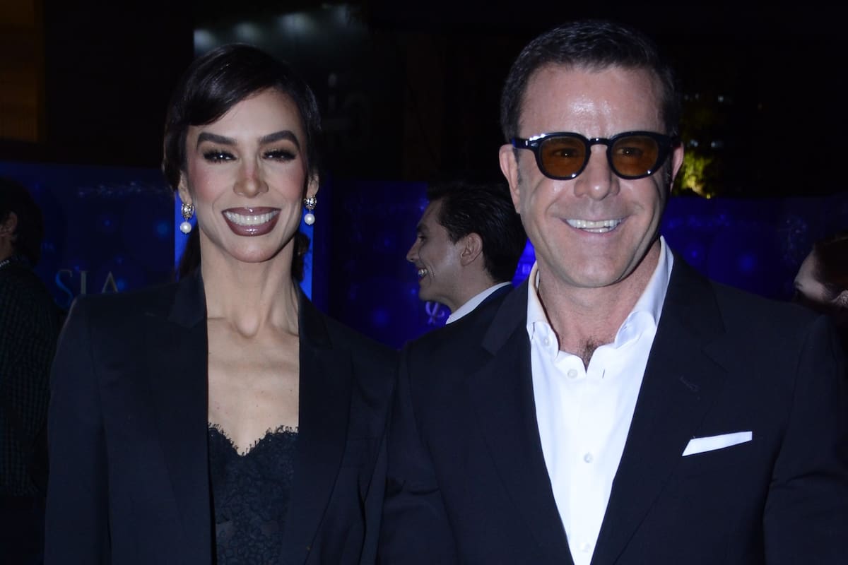 Biby Gaytán y Eduardo Capetillo reaccionan a shippeo entre su hijo y Lucerito Mijares