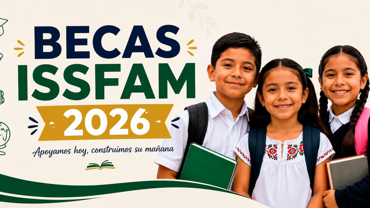 ISSFAM abre registro para una beca de 10 mil pesos destinada a estudiantes; revisa las fechas, requisitos y pasos para obtenerla