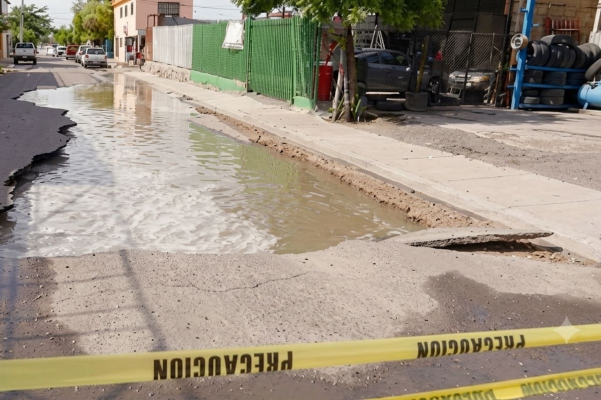 Surge socavón en el Sahuaro