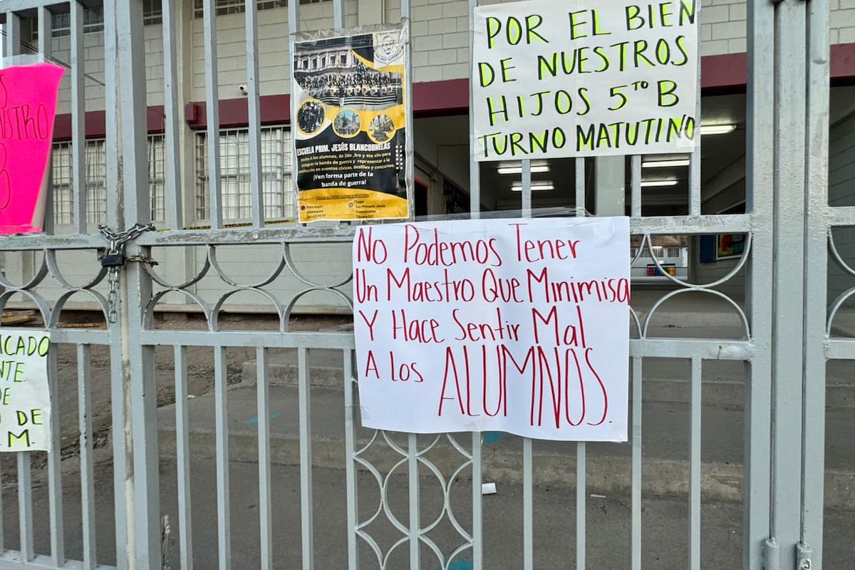 Acusan a profesor de perjudicar rendimiento escolar en la primaria Jesús Blancornelas
