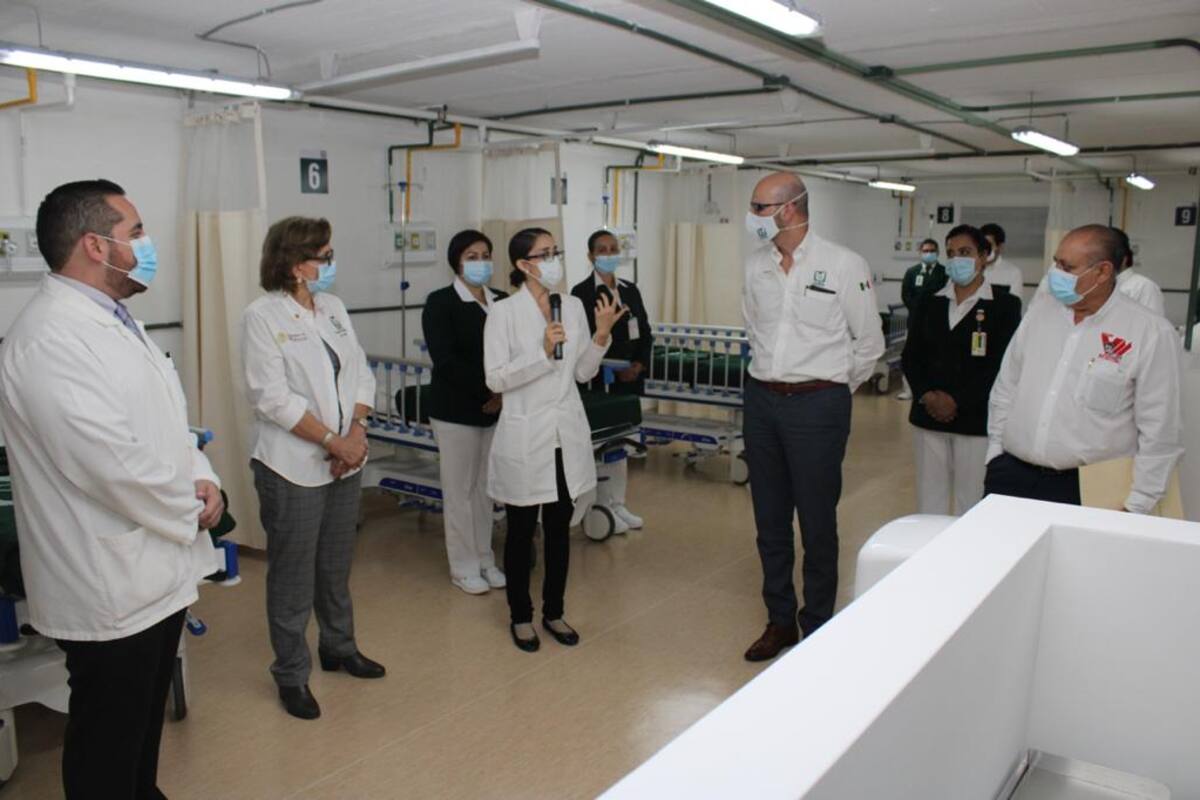 Inicia operaciones Módulo Hospitalario Covid-19 del IMSS en Mexicali