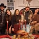 Ángela Aguilar y Christian Nodal celebran juntos Acción de Gracias con cena familiar