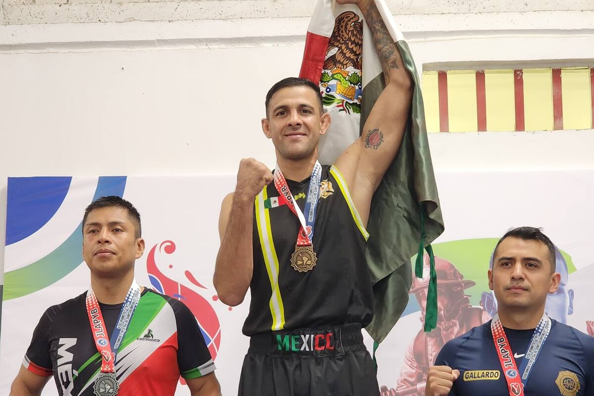 Bombero de Hermosillo gana medalla de oro en Juegos Latinoamericanos