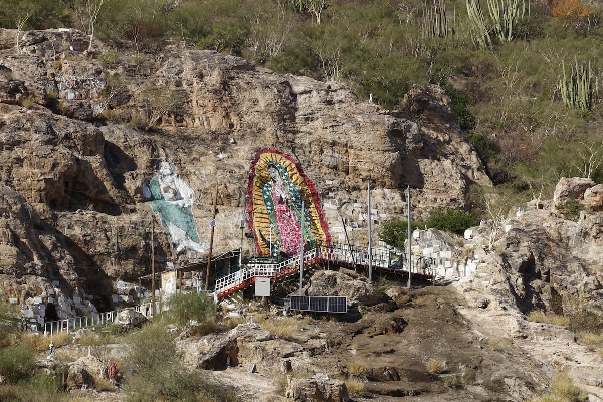 Está todo listo para recibir a devotos de “La Morenita”
