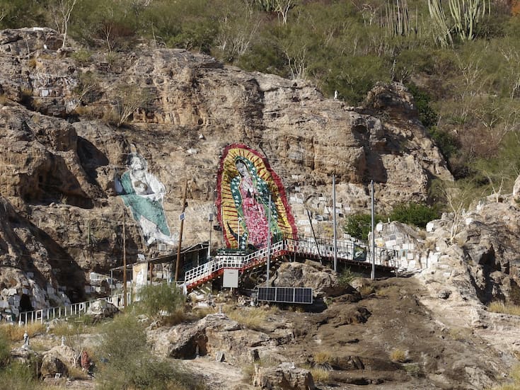 Está todo listo para recibir a devotos de “La Morenita”