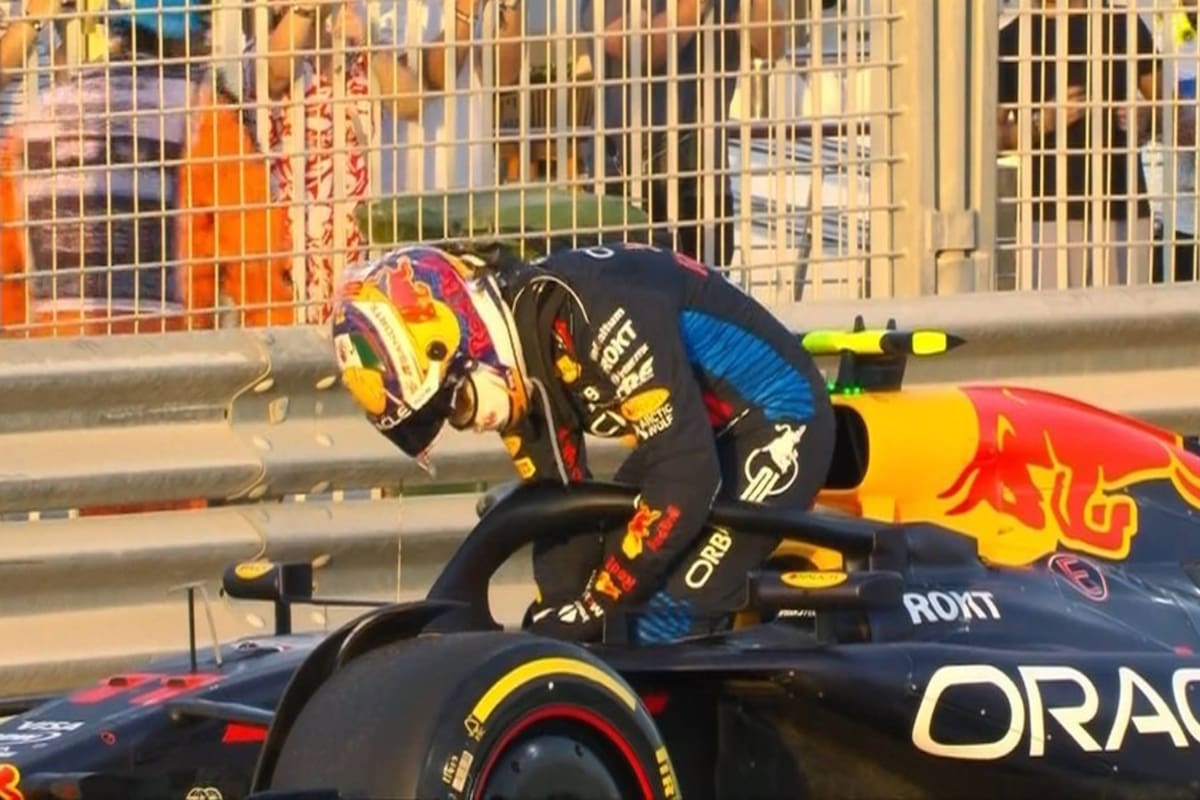 ‘Checo’ Pérez cierra 2024 con otro abandono, ahora en el GP de Abu Dabi