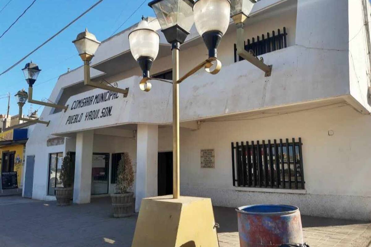 No aguantan los apagones en la comisaría de Pueblo Yaqui
