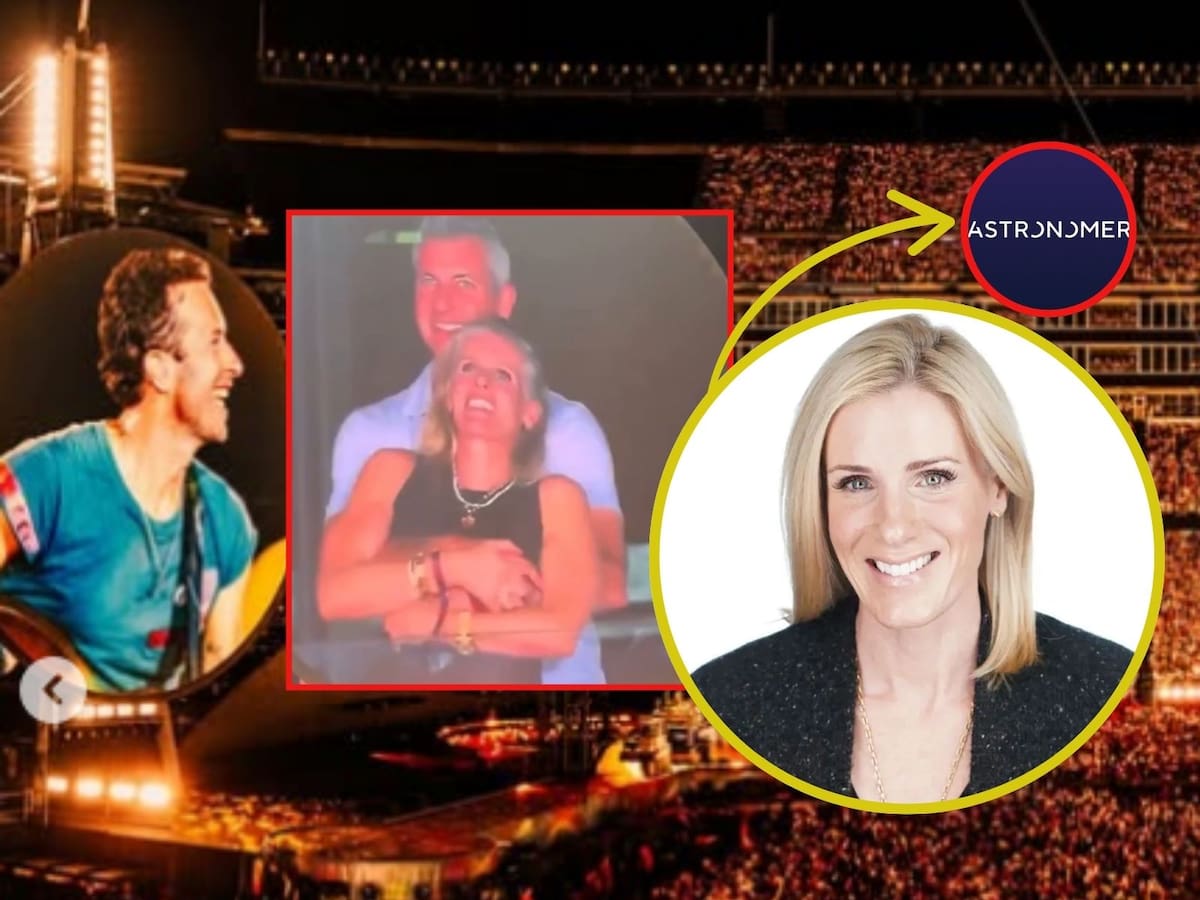 Kristin Cabot, quien era jefa de RRHH de Astronomer, renunció tras ser captada en infidelidad con el ex CEO durante concierto de Coldplay? | Crédito: Redes sociales/IG @coldplay/LinkedIn de Kristin Cabot