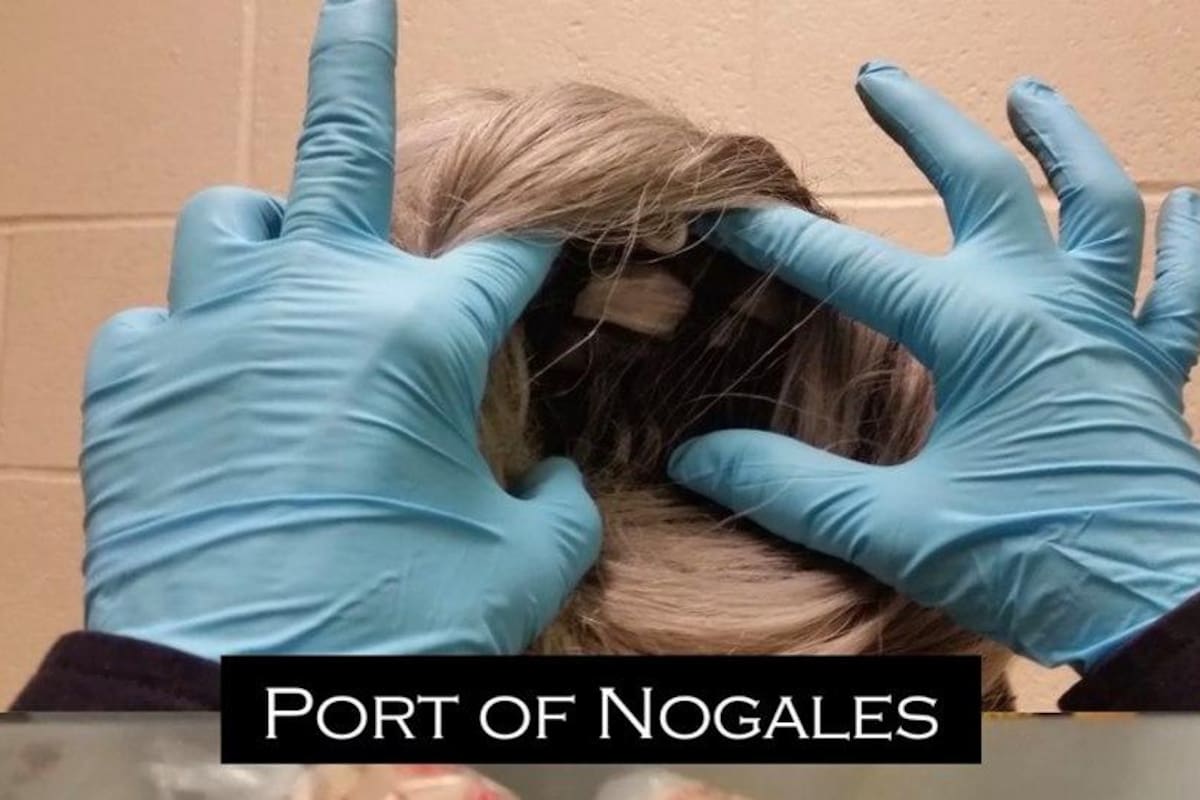 Hallan droga en chongo y en ligas del pelo