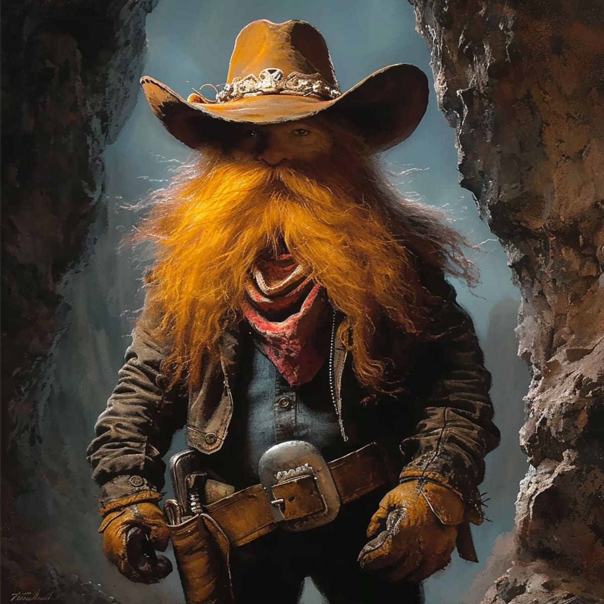 La icónica figura de los Looney Tunes, Samuel "Sam" Bigotes, conocido también como Yosemite Sam, ha experimentado una fascinante reimaginación gracias a la inteligencia artificial (IA).