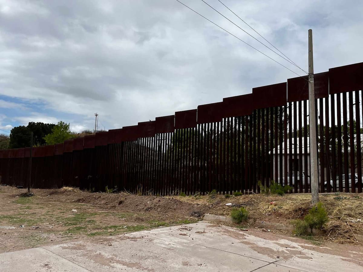 Frontera México-Estados Unidos en Nogales. | Crédito: Manuel Jiménez