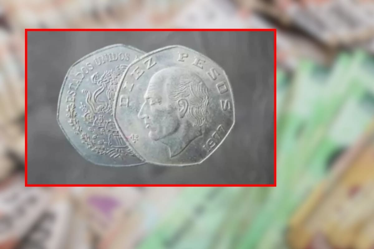 ¿Tienes una en casa? Hasta un millon pagan por esta rara moneda de 10 pesos