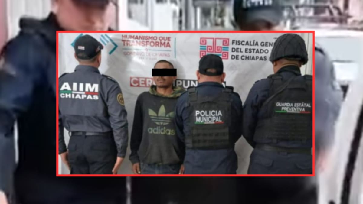 Hombre es detenido tras brutal ataque con machete que terminó en homicidio durante riña alcohólica; Fiscalía y Secretaría de Seguridad lo señalan como presunto responsable del crimen