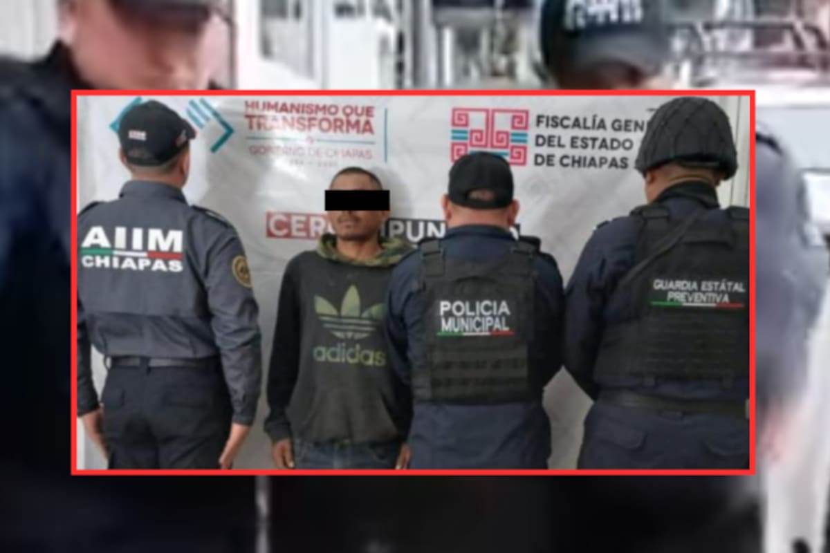 Hombre es detenido tras brutal ataque con machete que terminó en homicidio durante riña alcohólica; Fiscalía y Secretaría de Seguridad lo señalan como presunto responsable del crimen
