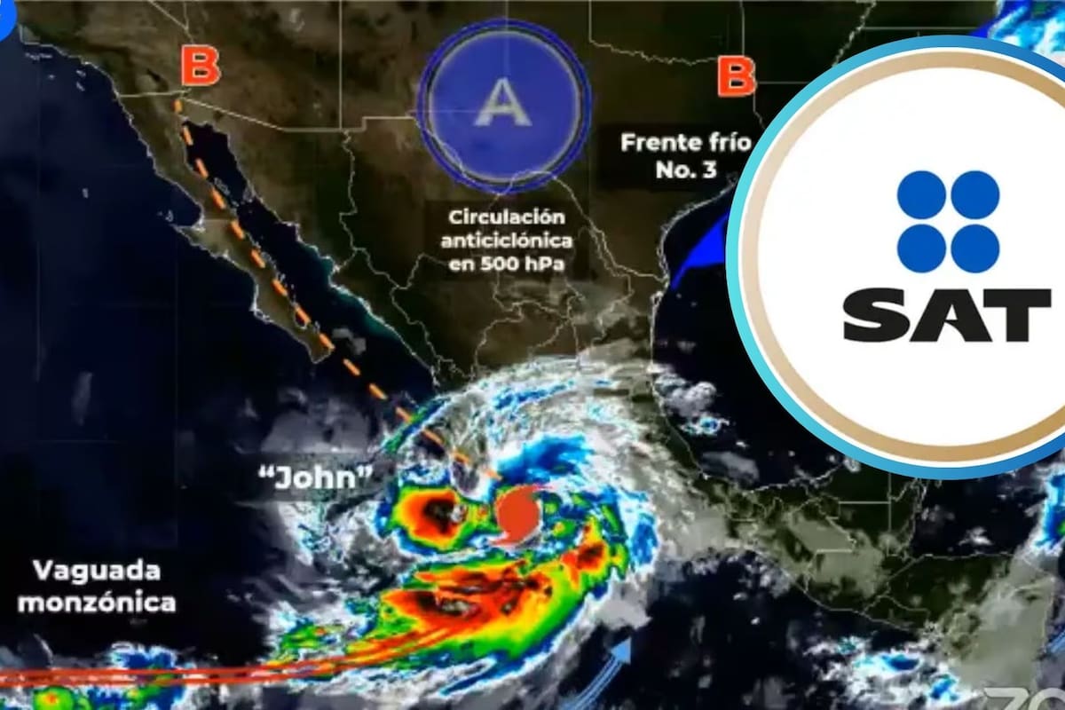 SAT cierra sus oficinas en Guerrero por huracán John