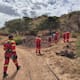Apoyan Bomberos de Navojoa en recuperación de cuerpo dentro de mina en Chihuahua