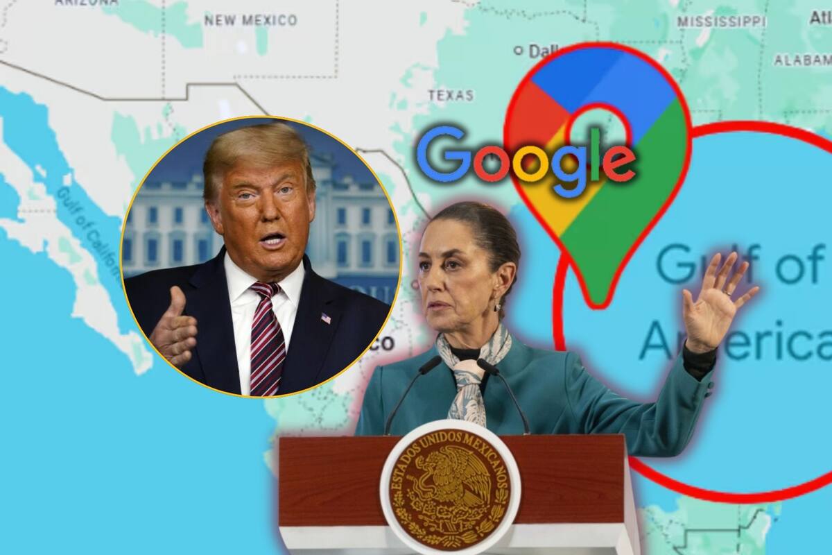 Claudia Sheinbaum advirtió posible demanda a Google por cambiar denominación del Golfo de México