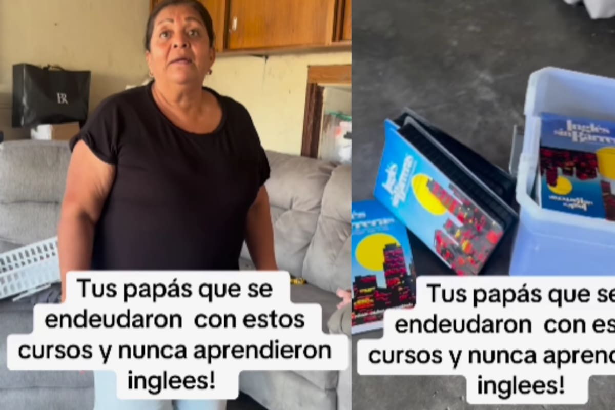 “Yo también los tengo bien guardados”: Joven muestra cómo sus padres se endeudaron con los cursos de Inglés sin Barreras... y nunca aprendieron bien inglés