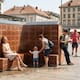 Desarrollan un sistema de ladrillos que reduce hasta 9 grados la temperatura con agua y energía solar, una solución pensada para plazas, paradas de transporte y espacios públicos cada vez más calientes