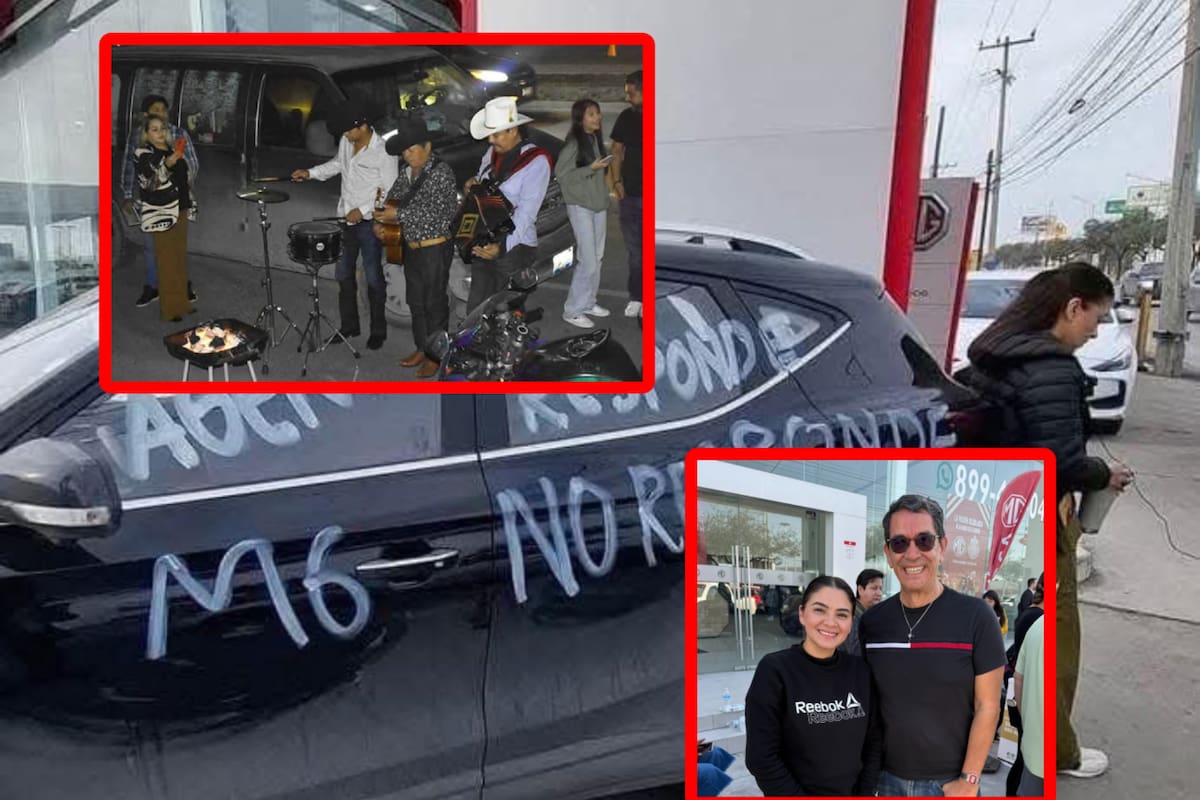 Mujer protesta contra agencia de autos MG en Reynosa: ¿Qué le pasaba a su camioneta?