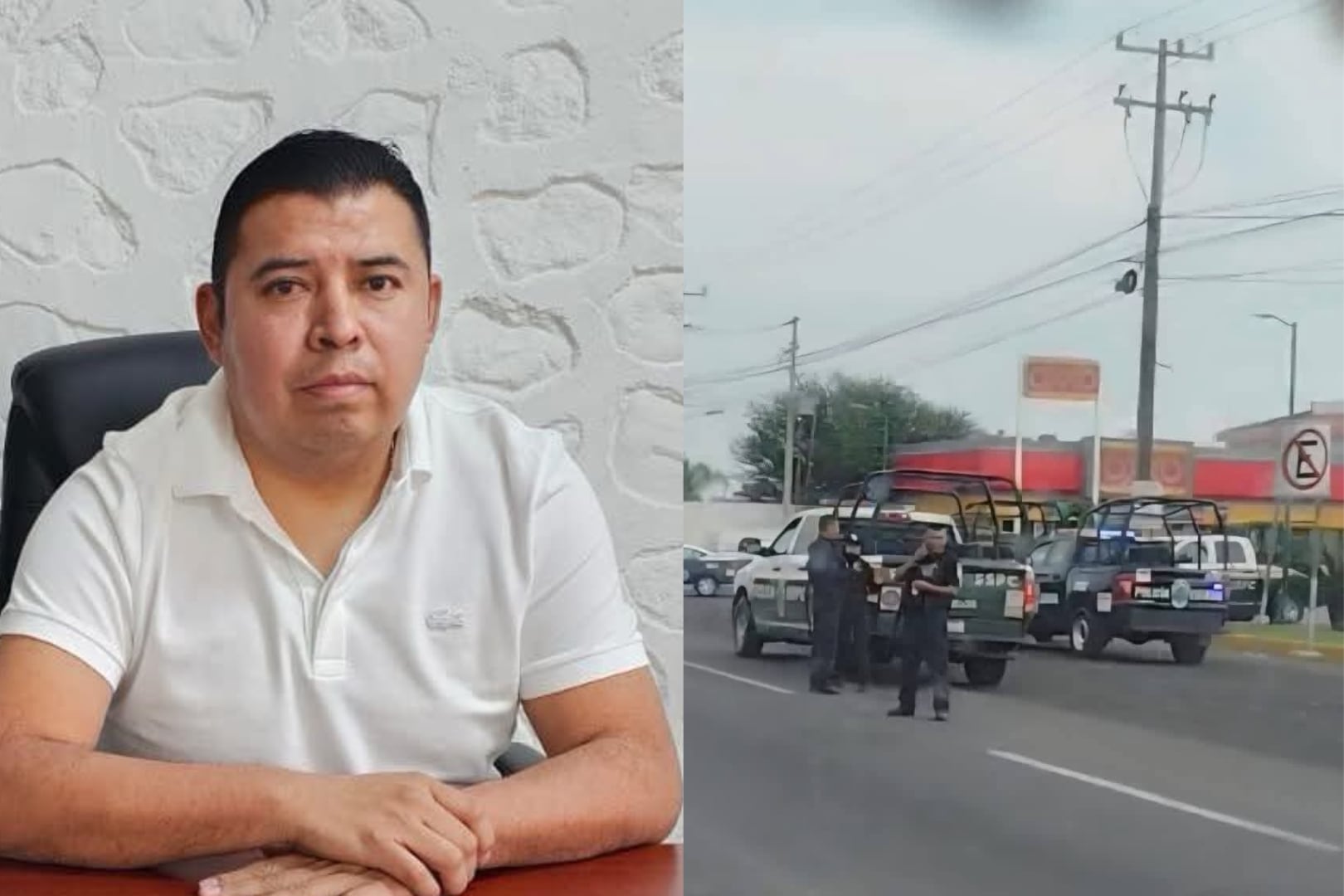 El alcalde de Temoac, Valentín Lavín Romero, fue atacado a balazos y trasladado a un hospital. Foto: Redes sociales