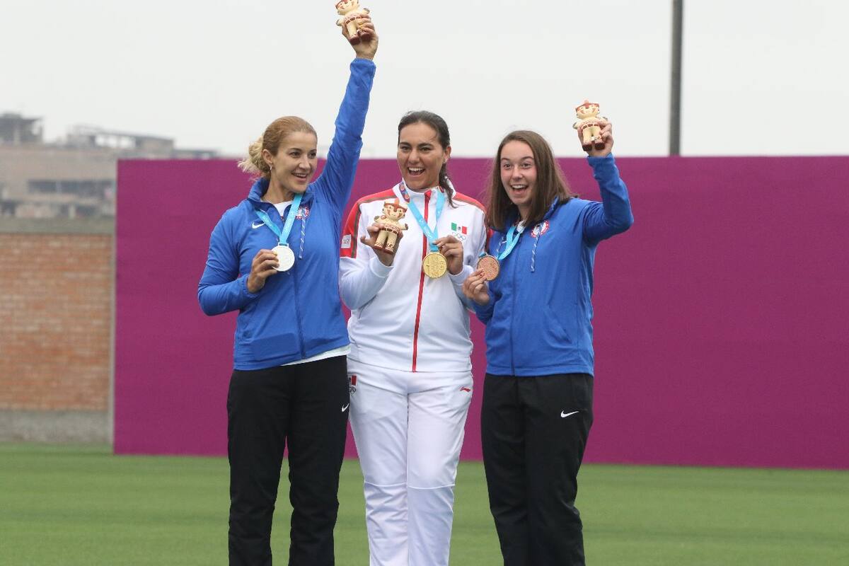 Suben de rango en el Ejército a Alejandra Valencia tras medallas en Panamericanos