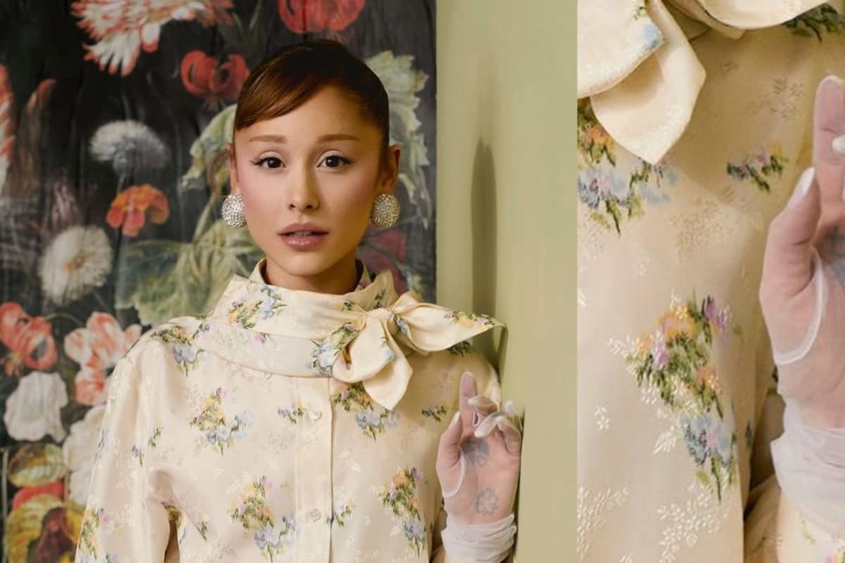 Ariana Grande reacciona con humor a su portada de Vogue Japan donde aparece con seis dedos