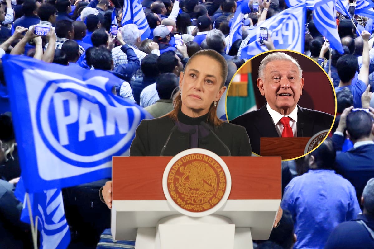 Sheinbaum sale en defensa de AMLO: acusa al PAN de “hipócrita” por denunciarlo ante Corte Penal y asegura que buscan expiar culpas por la violencia del pasado