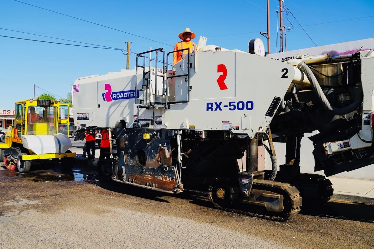 Arranca rehabilitación de la avenida Durango en San Luis Río Colorado