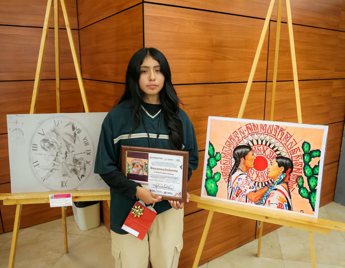 El concurso invitó a niñas, niños y jóvenes a expresar mediante el dibujo y la pintura cómo imaginan su camino hacia una vida con salud y bienestar. Foto: Cortesía