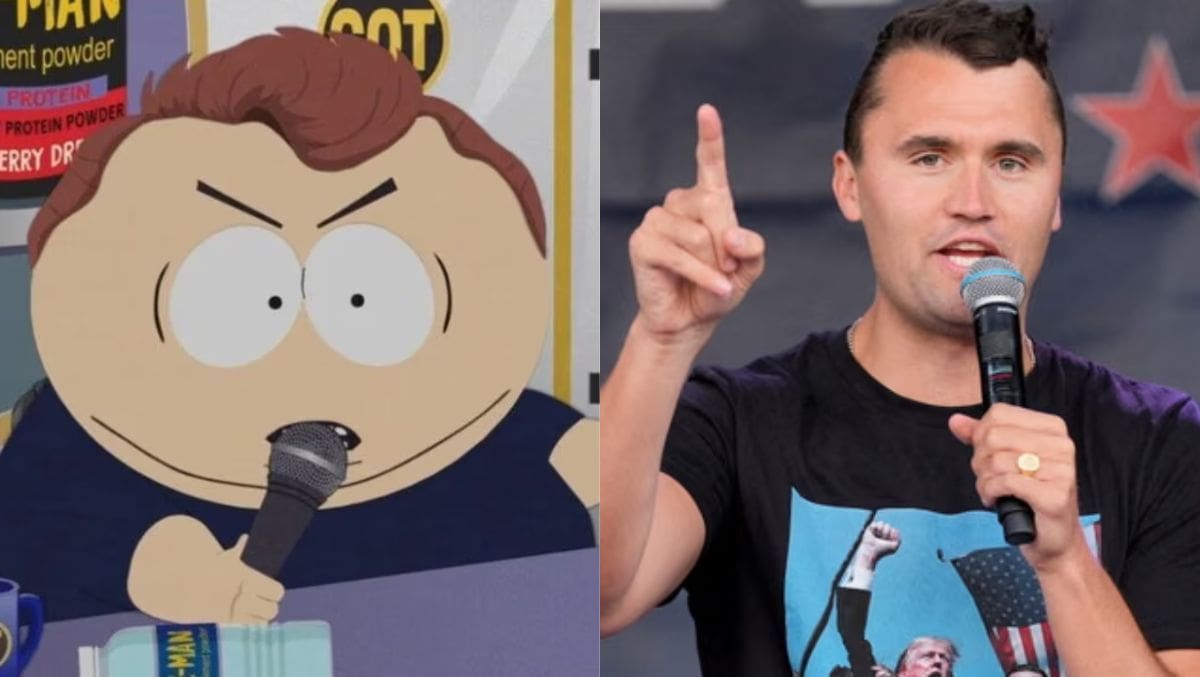 South Park hizo una parodia de Charlie Kirk un mes antes de su asesinato