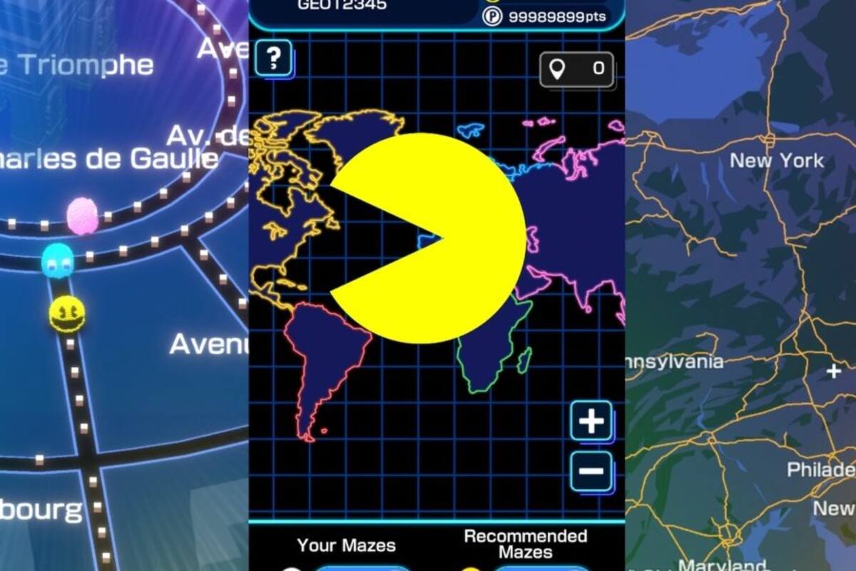Pac-Man llega a las ciudades reales en nuevo juego móvil
