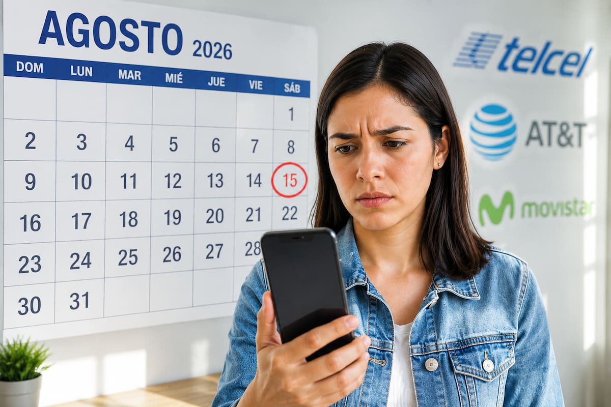 El calendario para registrar líneas celulares con CURP entra en su primera fecha límite durante agosto y quienes formen parte del grupo inicial podrían quedarse sin servicio si no completan el trámite