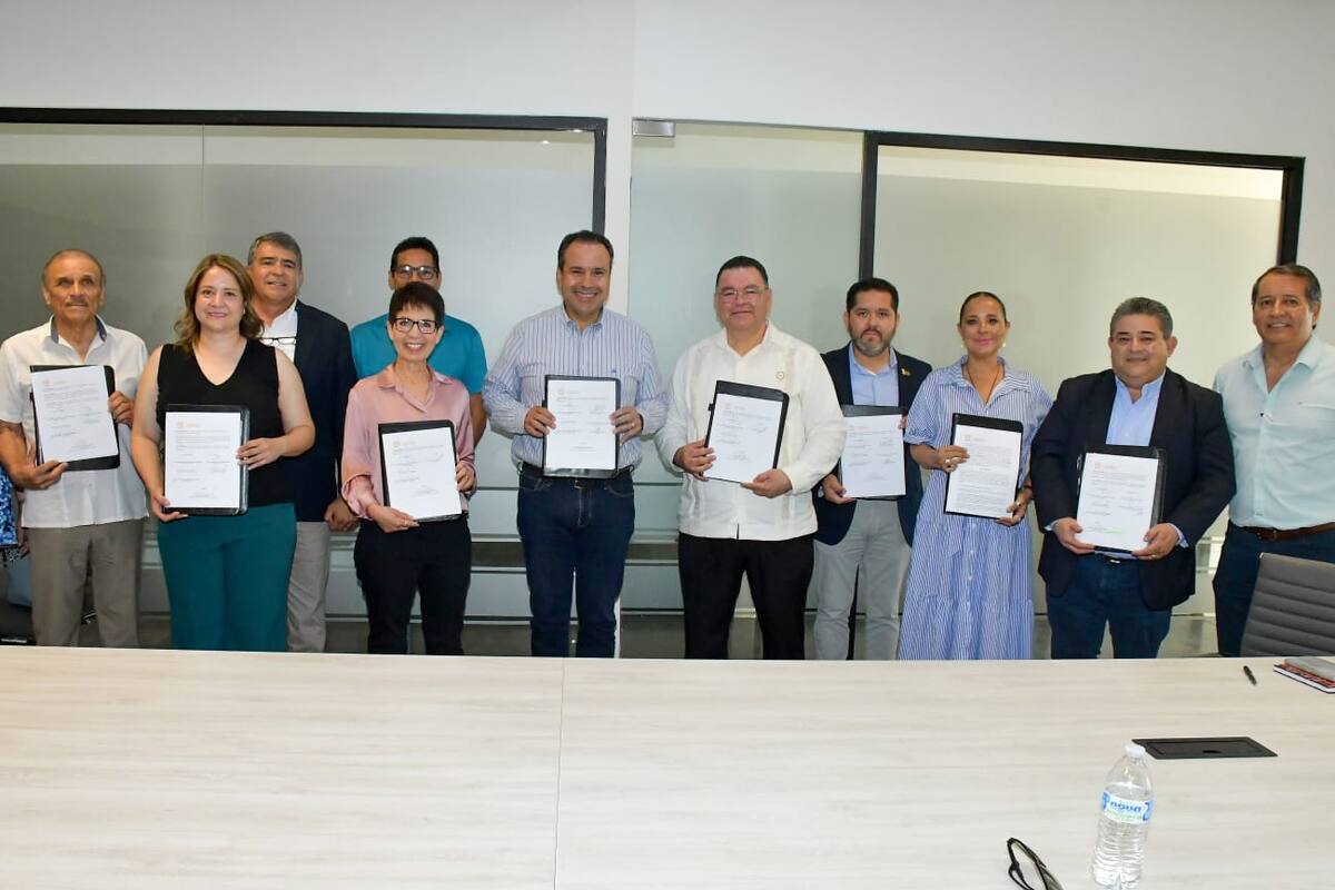 Colegios de profesionistas y organismos empresariales hacen alianza con Toño Astazarán