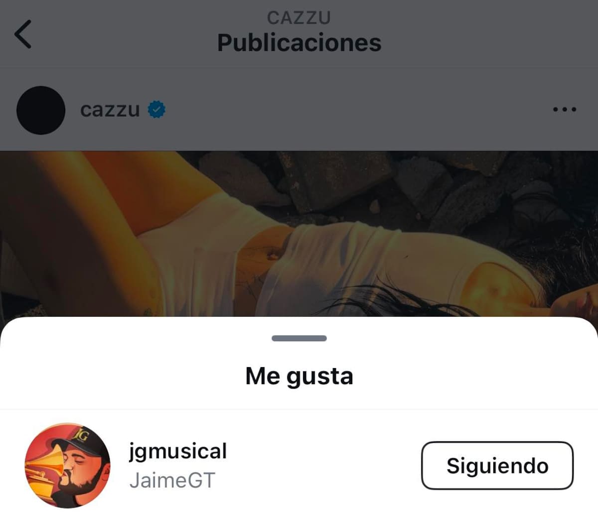 El productor musical habría dado "Me gusta" a las recientes publicaciones de Cazzu | Instagram (@cazzu)