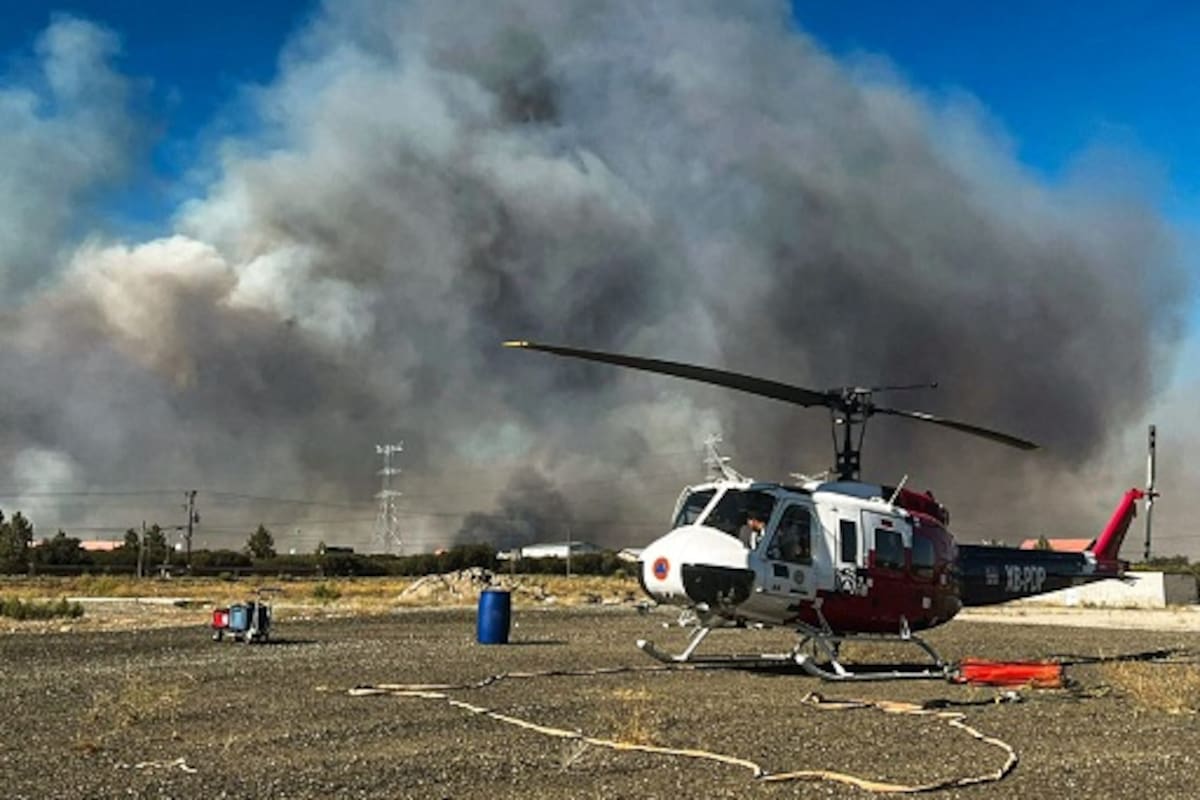 Vuelven incendios a Tecate, 200 hectáreas consumidas