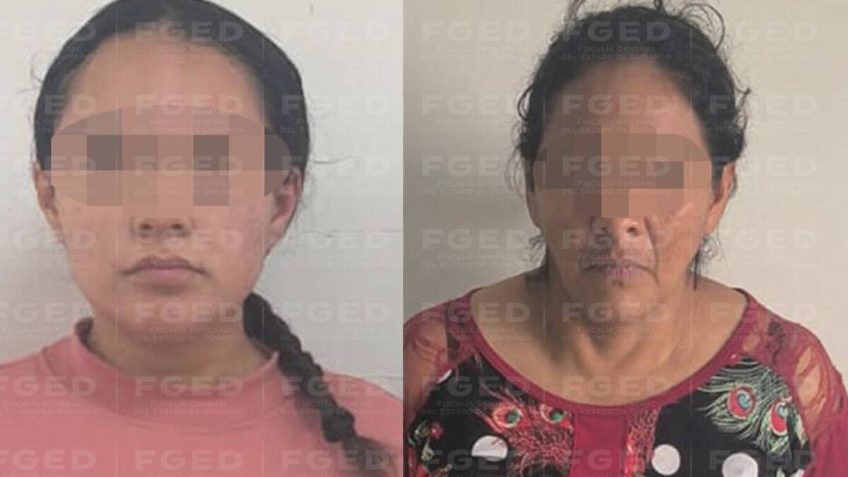 Detienen a dos mujeres por robo de una recién nacida en hospital de Durango; una fingía embarazo para engañar a su pareja en Estados Unidos