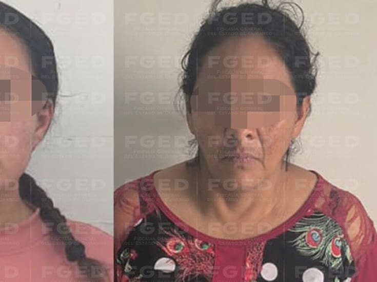 Detienen a dos mujeres por robo de una recién nacida en hospital de Durango; una fingía embarazo para engañar a su pareja en Estados Unidos