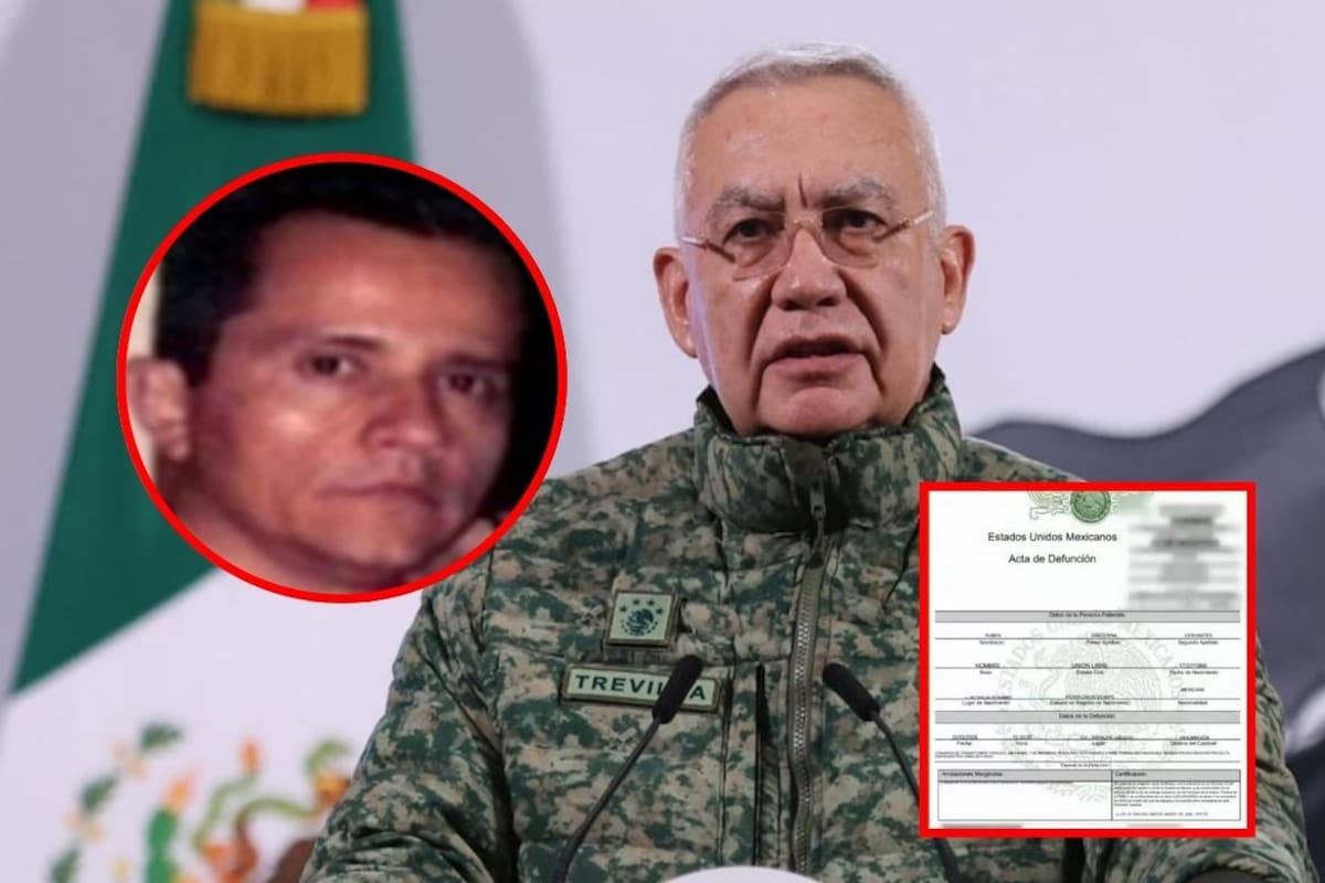 “El Mencho” murió en Tapalpa, revela acta de defunción; Defensa sostuvo que falleció durante traslado a CDMX