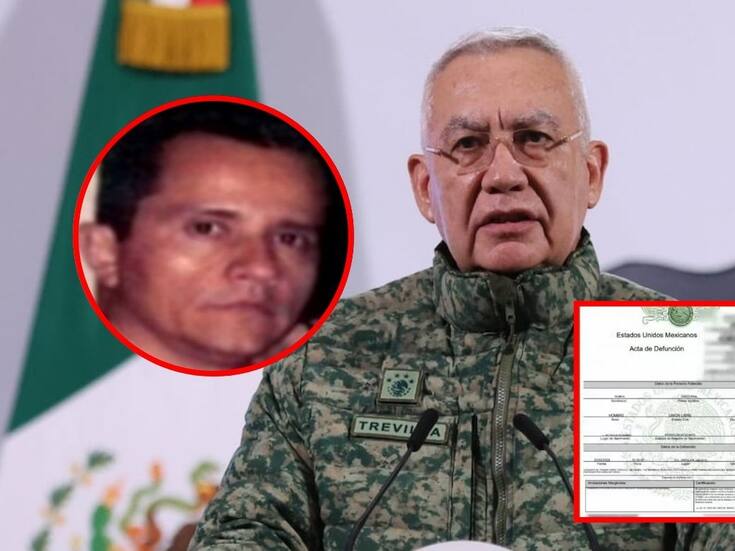 “El Mencho” murió en Tapalpa, revela acta de defunción; Defensa sostuvo que falleció durante traslado a CDMX