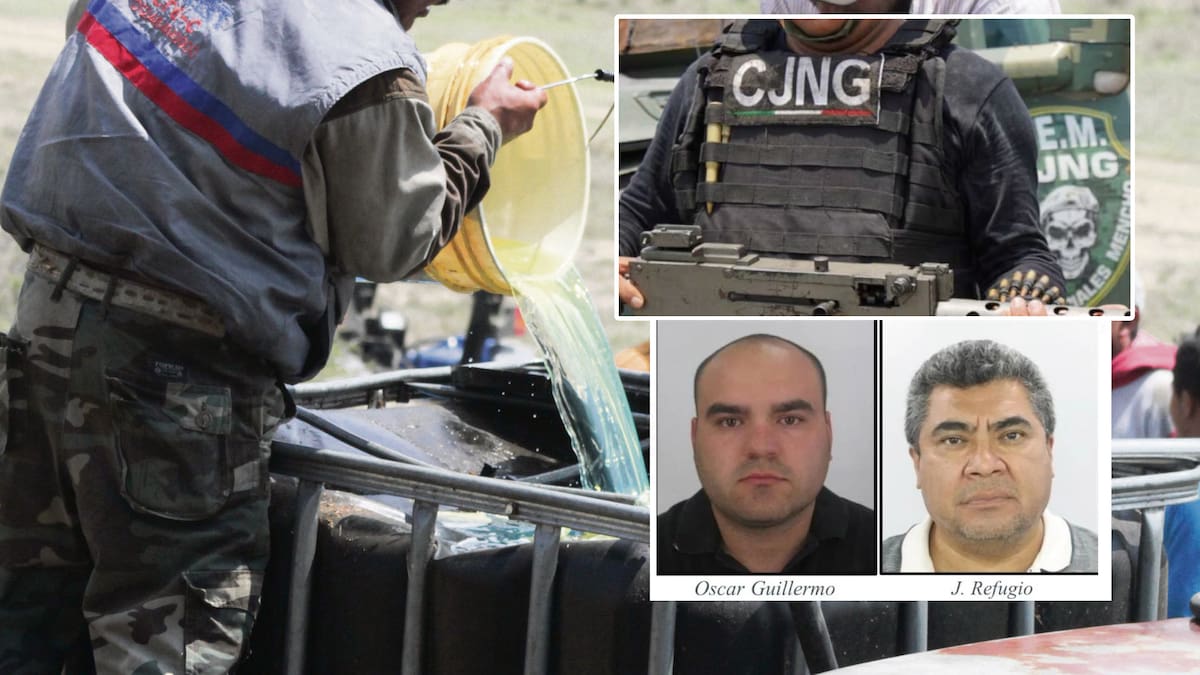 Castigarán a 2 mexicanos y 9 empresas en EEUU por presunto huachicol ligado al CJNG, así operaba la red