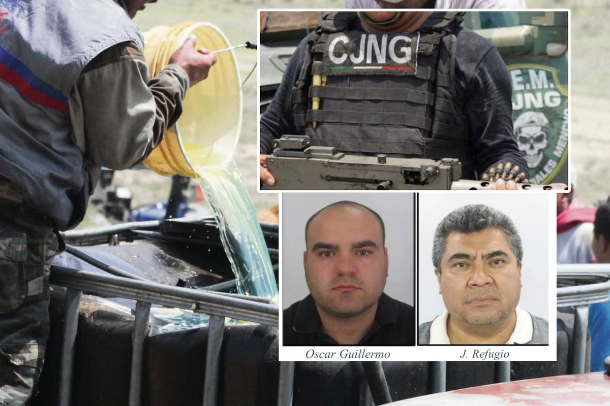 Castigarán a 2 mexicanos y 9 empresas en EEUU por presunto huachicol ligado al CJNG, así operaba la red