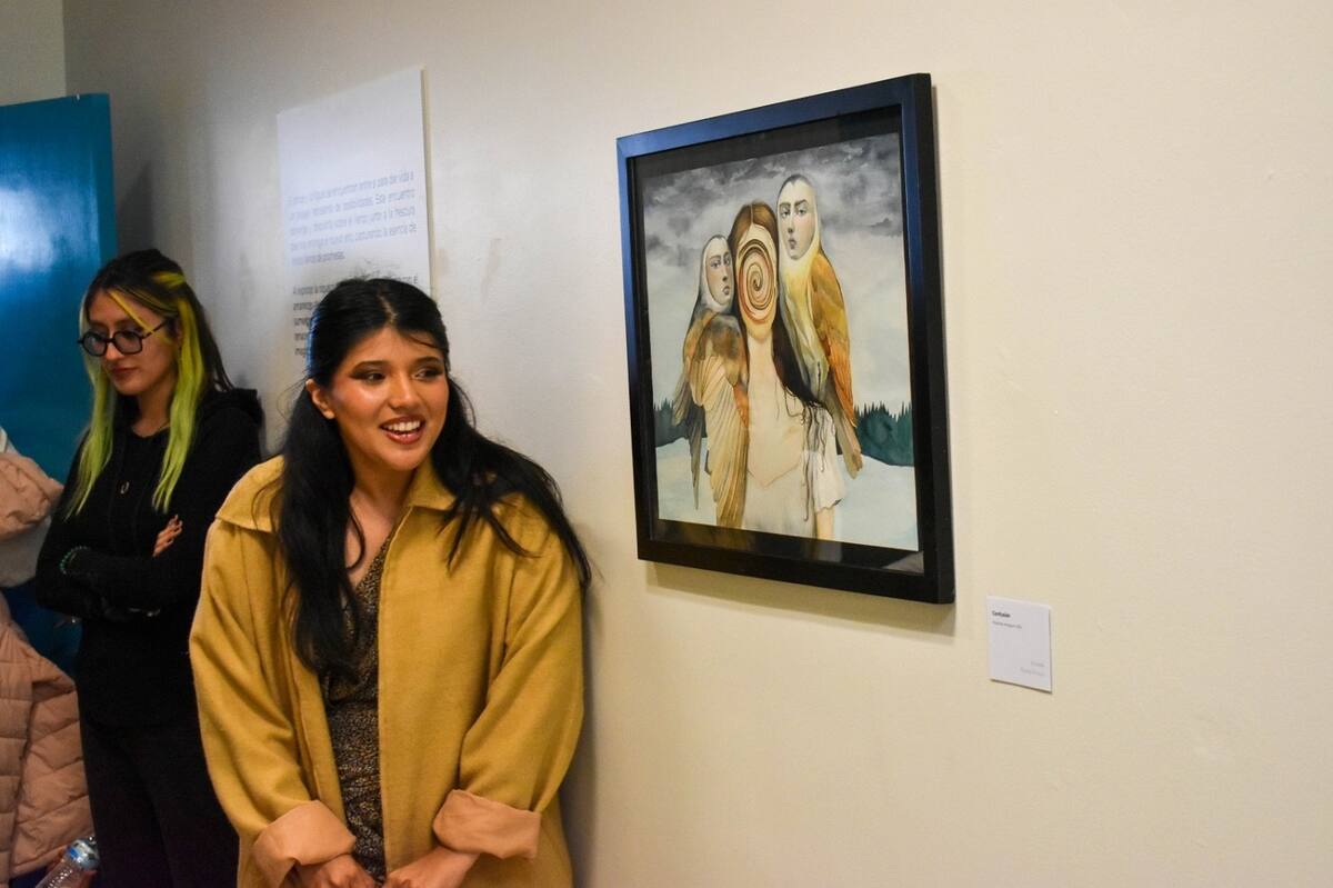 La exposición corrió a cargo de alumnos y exalumnos de la Facultad de Artes de la Universidad Autónoma de Baja California (UABC), campus Tijuana y Ensenada y el Colectivo “Studio 5”.