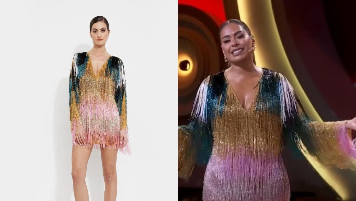 Vestido de la tercera gala de La Casa de los Famosos México