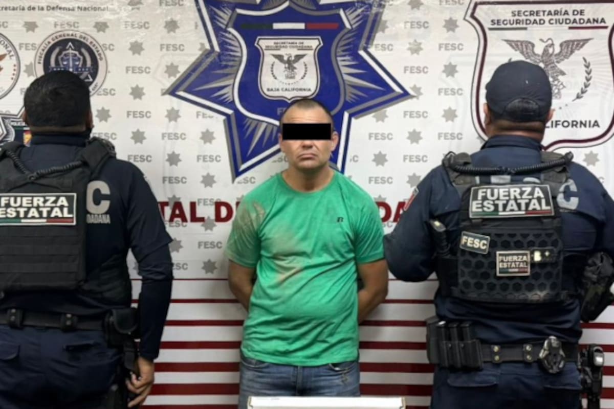 Cae presunto feminicida buscado desde abril; lo capturan armado en Mexicali