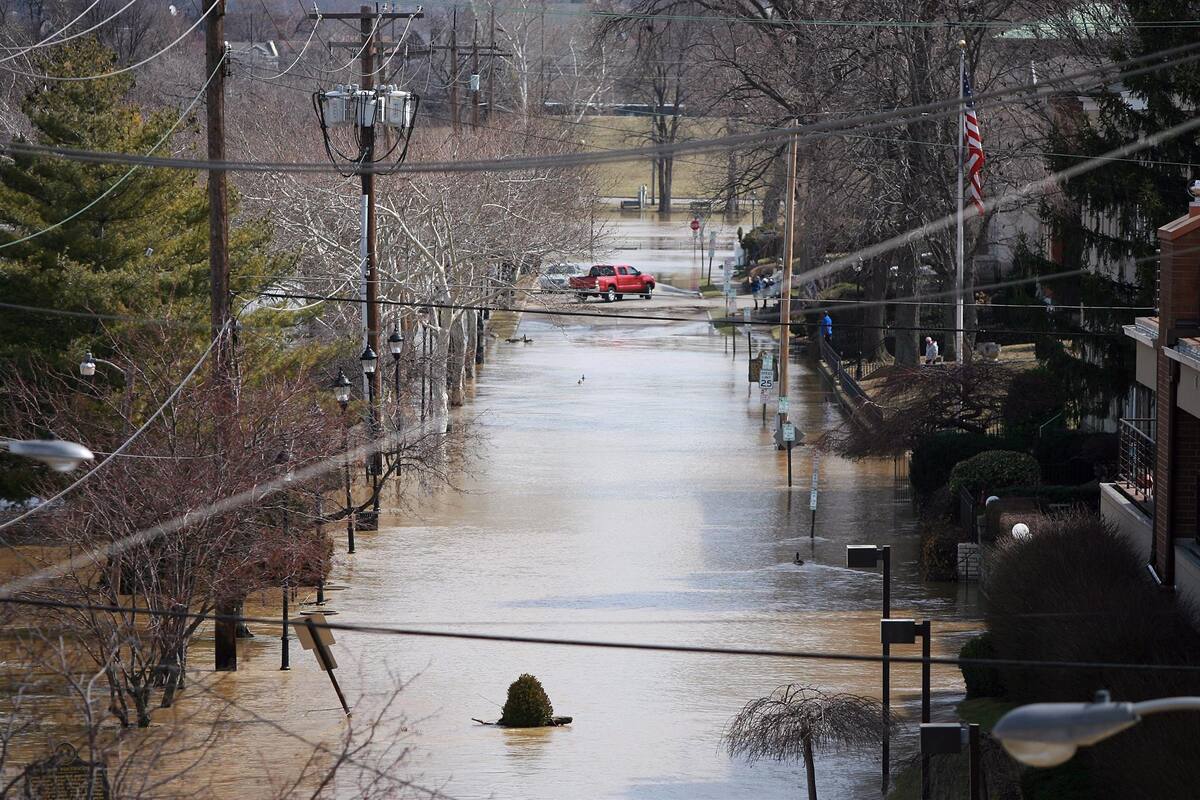 Kentucky: Después de las lluvias se registraron tres muertos y miles sin electricidad